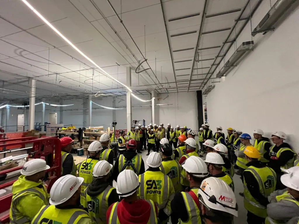 SA3 Power — Site safety briefing